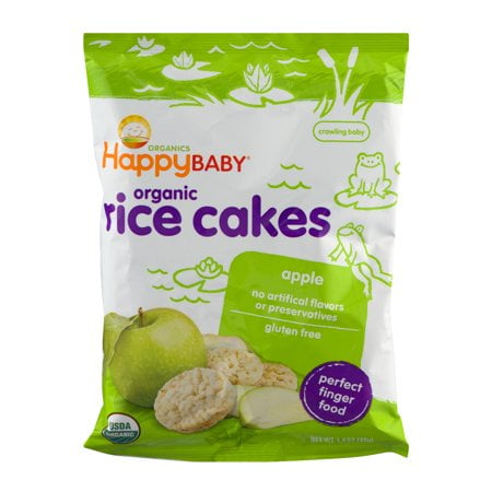 happy baby organic rice cakes