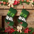 thumbnail image 6 of Lsque 18 Inches Merry Christmas Pattern Christmas Stockings Hanging Ornaments,Knitted Xmas Fireplace Hanging Stocking,Holiday Decoration, 6 of 7