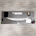 thumbnail image 2 of VIVO White Single Monitor Adjustable Tilt Desk Mount for 1 LCD Screen up to 38", 2 of 8