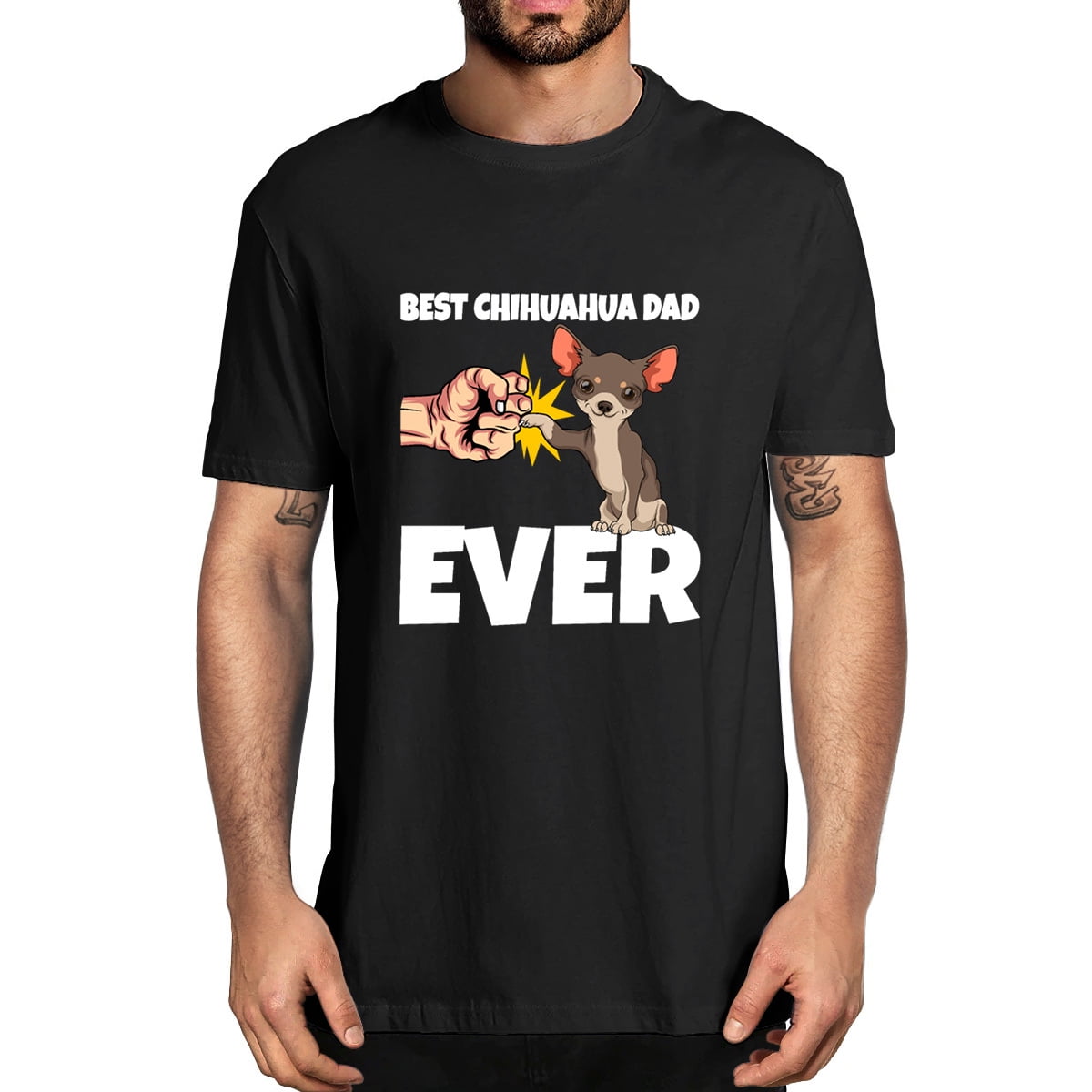 GRTXIN Best Chihuahua Dad Ever Funny 
