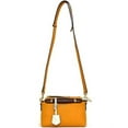 thumbnail image 2 of Pre-Owned Fendi 2way visor way orange white brown 8BL145 leather FENDI shoulder bag handbag pochette studs ladies (Good), 2 of 10