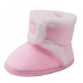 thumbnail image 6 of GYRATEDREAM Prewalker Toddler Boots Premium Soft Anti-Slip Sole Warm Winter Boots for Infant Baby Girls 0-18 Months, 6 of 6