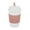 Pink, variant on Boovnll Coffee Cups Are Suitable for Hot and Cold Drinks with A Tropical Leak Proof Cover That Can Be Reused. Coffee Cups Are Made of Environmentally Friendly