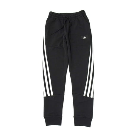 Adidas Men's Future Icons Three Stripes Pants, Black  White,2XL - US