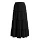 thumbnail image 3 of Vestido de Verano Midi Longitud Color Sólido Relajado Deportes Elástico de la Cintura Nudo Falda Completa para Niños, 3 of 8