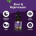 thumbnail image 3 of USDA Organic Ashwagandha Liquid Drops - Ashwagandha Root Extract for Stress and Mood Support - Delicious Pure Adaptogen Drops for Adults - Alcohol-Free Herbal Tinctures for Rest - 30 ml Bottle, 3 of 9