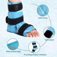 thumbnail image 3 of Ankle Ice Pack Wrap for Injuries with Double-Sided Fabric Cover, Foot Ice Pack, 3 of 5