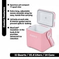 thumbnail image 3 of Igloo 11 QT Tag-A-Long Hard Sided Cooler, Pink, 3 of 18