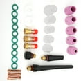 thumbnail image 2 of TIG Ceramic Cup, TIG Collet, Long Service Life For Tig Welding Torch 31pcs, 2 of 8