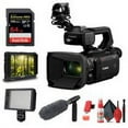 thumbnail image 5 of Canon XA70 UHD 4K30 Camcorder with Dual-Pixel Autofocus (5736C002) + ECM-VG1 Microphone, External HD Video Monitor, LED Video Light, & 64GB Memory Card(International Model), 5 of 5