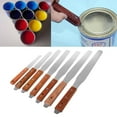 thumbnail image 4 of Stainless Steel Inking Paint Glue Mixing Knife Draw Spatula Scrape Texture Scrap, 4 of 5