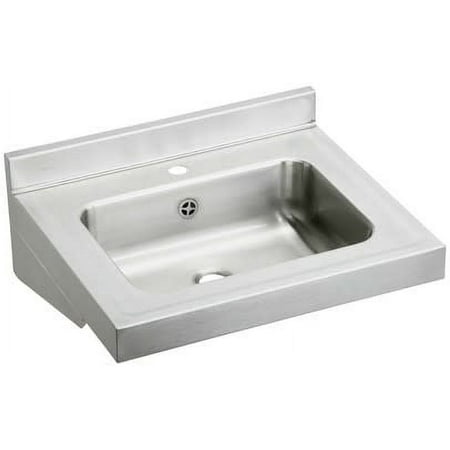 Elkay Stainless Steel 22" x 19" x 5-1/2", Wall Hung Lavatory Sink