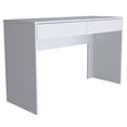 thumbnail image 4 of Escritorio Amplio 2 Cajones Oficina Hogar Acre Blanco, 4 of 5