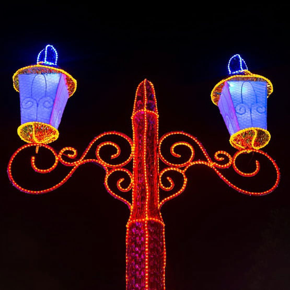 18 ft. LED Red Rope Light Kit, 216 Lights, Ready-to-Install Connectable Christmas Tube Light, Indoor-Outdoor Holiday Decorative Lighting, Mounting Clips Included