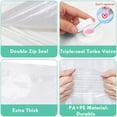 thumbnail image 4 of LOSTYE 6-Pack Vacuum Storage Bags for Clothes, Duvets, Bedding, Pillows, 4 of 5