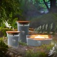 thumbnail image 2 of WoodWick Large Hourglass Scented Candle, Crackles as it Burns, Terra Haze, 21.5 oz., 2 of 5
