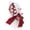S, variant on Winter Themed Snowman Plush Toy with Scarf and Hat Christmas Cartoon Snowman Stuffed Dolls Festivals Party Present