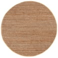 thumbnail image 3 of SAFAVIEH Natural Fiber Milica Solid Area Rug, Natural, 7' x 7' Round - Scandinavian Design, Natural, Jute, Hand Woven Pattern, Ideal for Entryway, Kitchen, Living Room, Office, 3 of 11