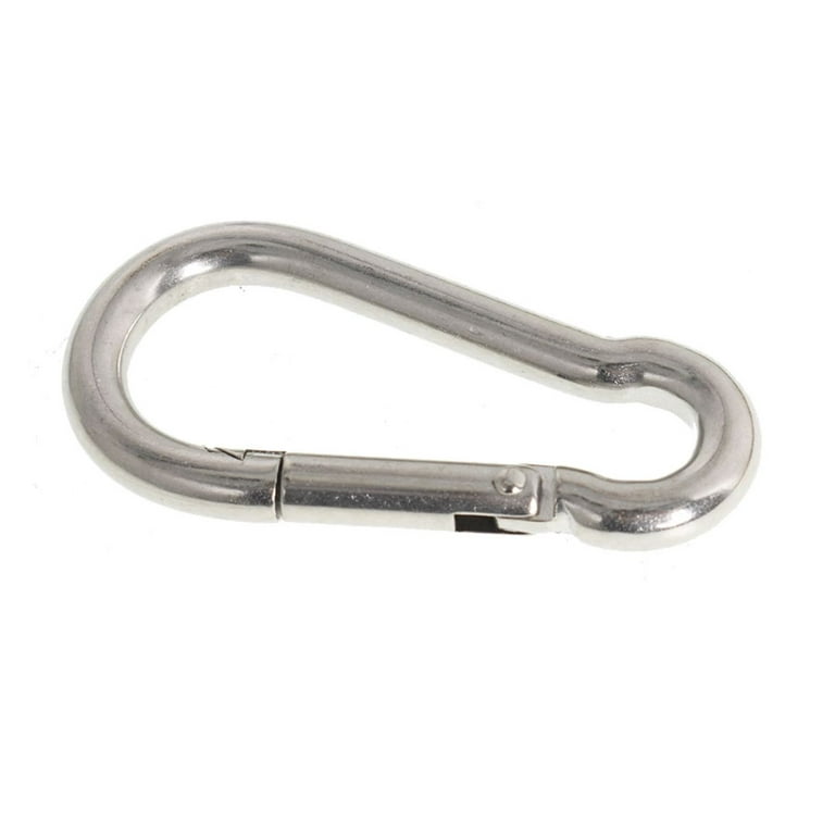 Small Carabiner Clips Multifunctional Key Chain Clips Stainless Steel Key  Buckle With Keyring Multipurpose Carabiner Buckles For