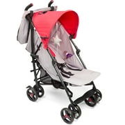 Baby Cargo Series 50 Bundle Stroller and BONUS Diaper Bag, Smoke/Hot Pink