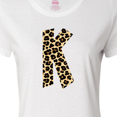 thumbnail image 4 of Inktastic Leopard Print Letter K Women's T-Shirt, 4 of 5