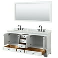 thumbnail image 4 of Wyndham Collection WCS202072DWGCMUNOM70 Deborah 72" Free Standing Double Vanity Set -, 4 of 7
