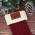 thumbnail image 4 of Christmas Stockings, 2 Pack 18 Inches Cable Knitted Large Size Stocking Gifts & Decorations for Family Holiday Xmas Party, 4 of 6