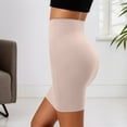 thumbnail image 4 of MIXUE Skirts For Women Summer Solid Color Elastic High Waist Seamless Bodyshaper Mini Bodycon Skirt Activewear,Beige,XL, 4 of 6