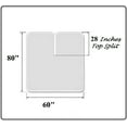 MyGiza Sheets Top Split King Sheets Sets for Adjustable beds Sleep