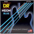 thumbnail image 1 of DR Handmade Strings DR Hi-Def Neon Blue Medium Bass Guitar Strings (NBB-45), 1 of 1