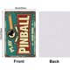thumbnail image 2 of Letrero de metal para jugar al pinball, letreros de metal para sala de juegos, máquinas de pinball, placa vintage para cueva de hombre, arte de pared de hierro, póster, letrero de aluminio antiguo, 2 of 7