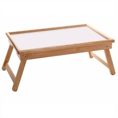 Winsome Beechwood Flip-Top Bed Tray (Best Breakfast In Bed Tray)