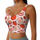 thumbnail image 2 of Fotbe Hand Drawn Tomatoes Sujetador Deportivo Largo sin Aros para Mujer con Almohadillas y Soporte Medio, Transpirable y Absorbente, Camiseta Tipo Chaleco o Tank Top-XX-Large, 2 of 8