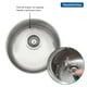 thumbnail image 5 of Fregadero Tramontina Tarja Redondo Acero Inoxidable Cocina 94012102, 5 of 5