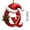 Q, variant on Qjidjing 1Pc Christmas Initial Letter Ornaments, Acrylic Personalized Letter Hanging Pendants, DIY Trimmings, for Xmas Tree, Winter Holiday Gifts