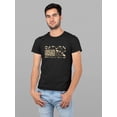 thumbnail image 2 of Saturn Vibes - Cosmic Planet Emoji Design Men's T-shirt, 2 of 4