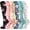 style3, variant on 6 Pairs Size Compression Socks for Women &Man,20-30 mmHg Knee High Compression Socks, Nylon Unisex Compreeion Sport Sock for Medical, Running(L/XL)