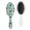 Plaid Patt, variant on Retro Paisley Floral Hair Brush - Scalp Massage & Smoothing Brush - Perfect for Thick, Curly or Fine Hair