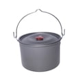 thumbnail image 4 of jinwen Camping Hanging Pot Aluminum Kitchen Cookware for Travel Backpacking Outdoor, 4 of 9