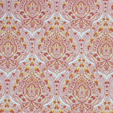 Better Homes & Gardens 100% Cotton Damask Purple, 2 Yard Precut Fabric
