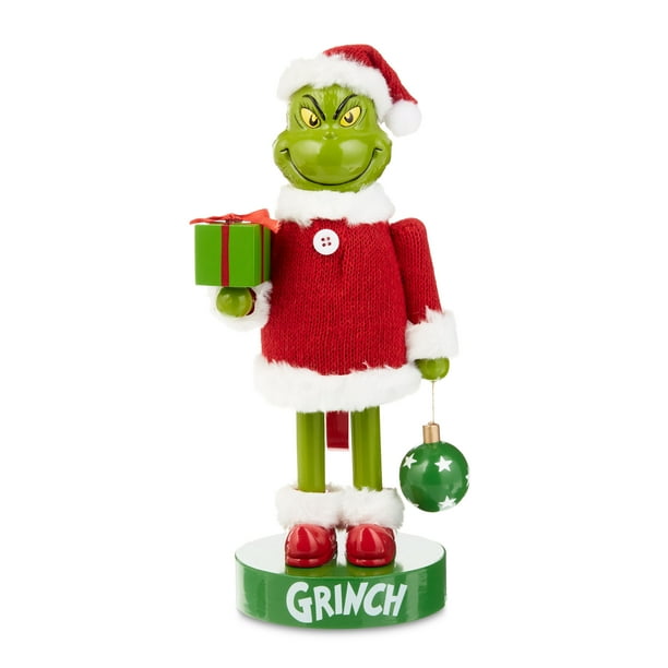 Dr Seuss' The Grinch Who Stole Christmas, Grinch Nutcracker, 11" Tall