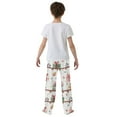 thumbnail image 4 of FORMRS Boys Pajama Pants with Pockets Size 6-8Y Kids Lounge Sleep Bottoms, Christmas Gift Train, 4 of 8