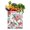 White-541, variant on Colorful Floral Canvas Tote – Bright Reusable Bag for Daily Outings