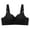 Black, variant on Womens Plus Size Womens Bras Comfortable Women's Push Up Wireless Bra Padded T Shirt Bras No Underwire Plunge (Black,42)