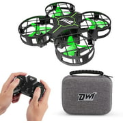 Dwi Dowellin Mini Drone for Kids One Key Take Off Landing Spin Flips RC Small Drones for Beginners Boys and Girls Nano Quadcopter Flying Toys, Black