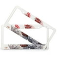 thumbnail image 2 of 2 Pieces A Pair Of Chickens License Plate Frames Watercolor Rooster License Plate Cover Front Plates Frames Car Tag Frame Aluminum 2 Round Holes for Girl Women Men Vehicles, 2 of 6