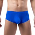 thumbnail image 1 of PEASKJP Mens Comfy Trunk Breathable Modal Microfiber Underwear Covered Band,Blue XXL, 1 of 5