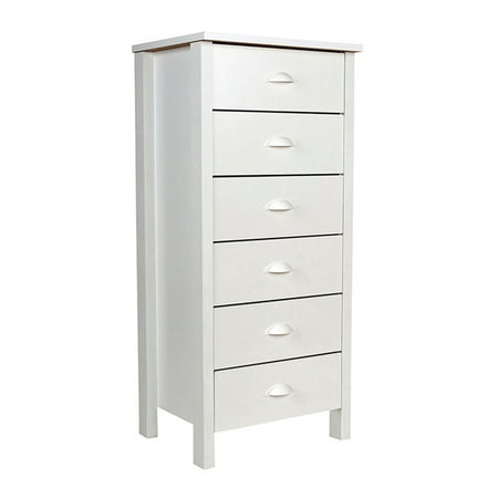 Nouvelle 6-Drawer Lingerie Bureau, Multiple Colors