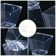 thumbnail image 2 of CUITING 25 Pcs Dessert Cup Clear Cups with Lids Disposable Plastic Individual Cheesecake Containers Transparent Pudding, 2 of 6