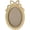 Gold, variant on Vintage Oval Picture Frame: 8x10 Picture Frame with Embossed Bow Photo Frame Antique Ornate Display Photo Frame for Home Wall Decor (Gold 1)